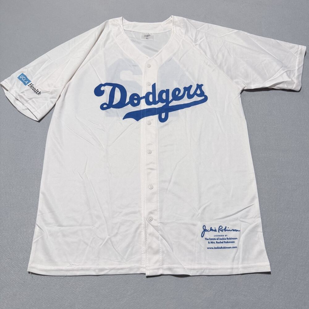 Jackie Robinson #42 Los Angeles Dodgers Jersey Promo SGA Short Sleeve XL New